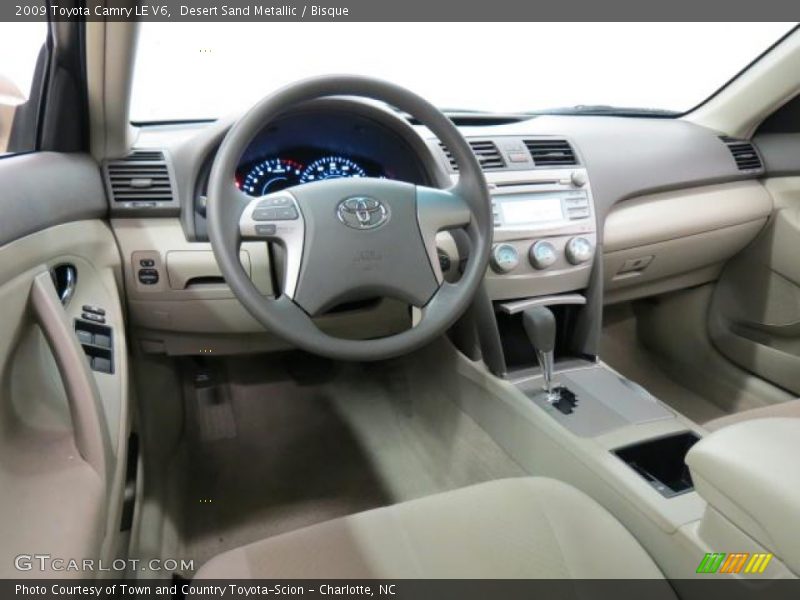 Desert Sand Metallic / Bisque 2009 Toyota Camry LE V6