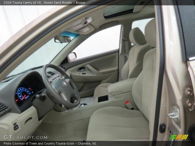Desert Sand Metallic / Bisque 2009 Toyota Camry LE V6