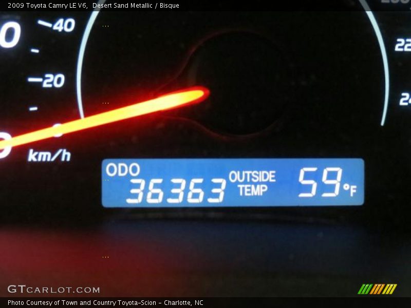 Desert Sand Metallic / Bisque 2009 Toyota Camry LE V6