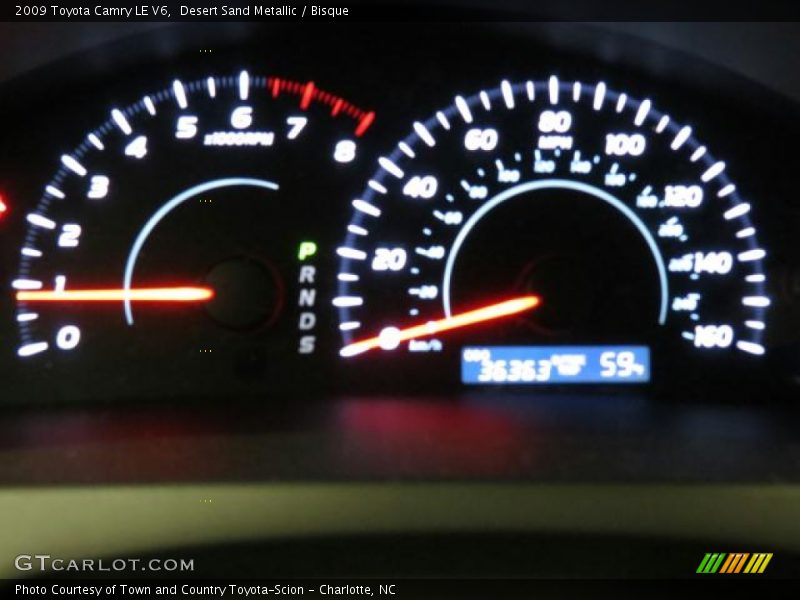 Desert Sand Metallic / Bisque 2009 Toyota Camry LE V6