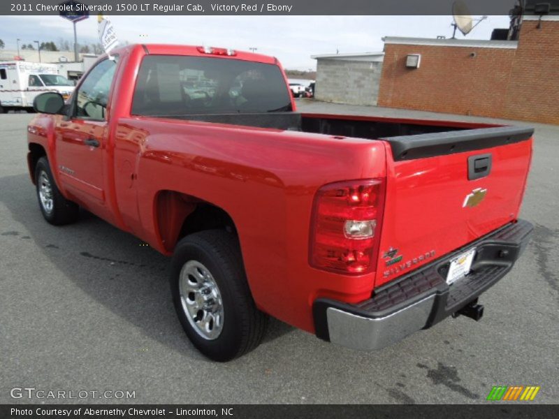 Victory Red / Ebony 2011 Chevrolet Silverado 1500 LT Regular Cab