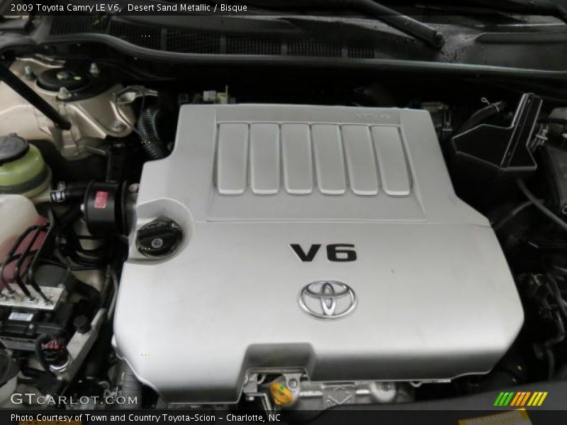 Desert Sand Metallic / Bisque 2009 Toyota Camry LE V6