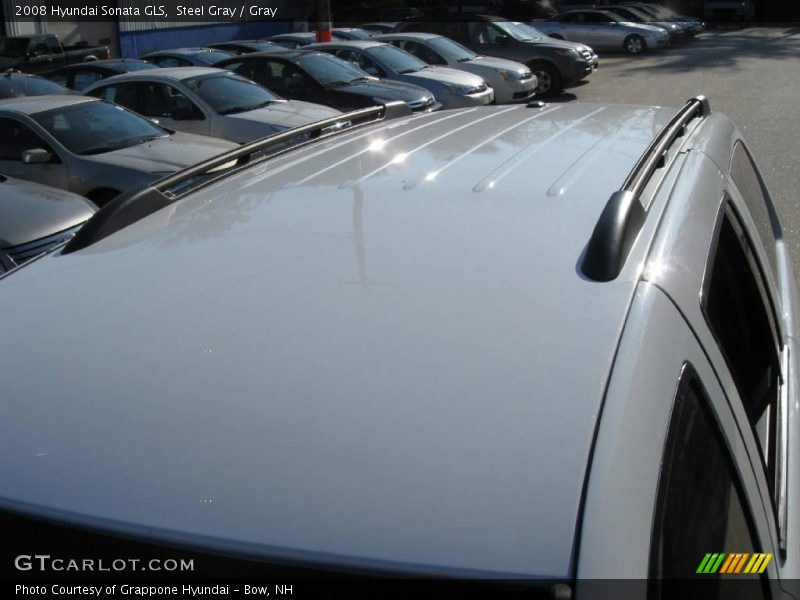 Steel Gray / Gray 2008 Hyundai Sonata GLS
