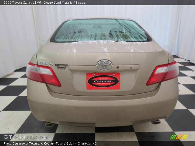 Desert Sand Metallic / Bisque 2009 Toyota Camry LE V6