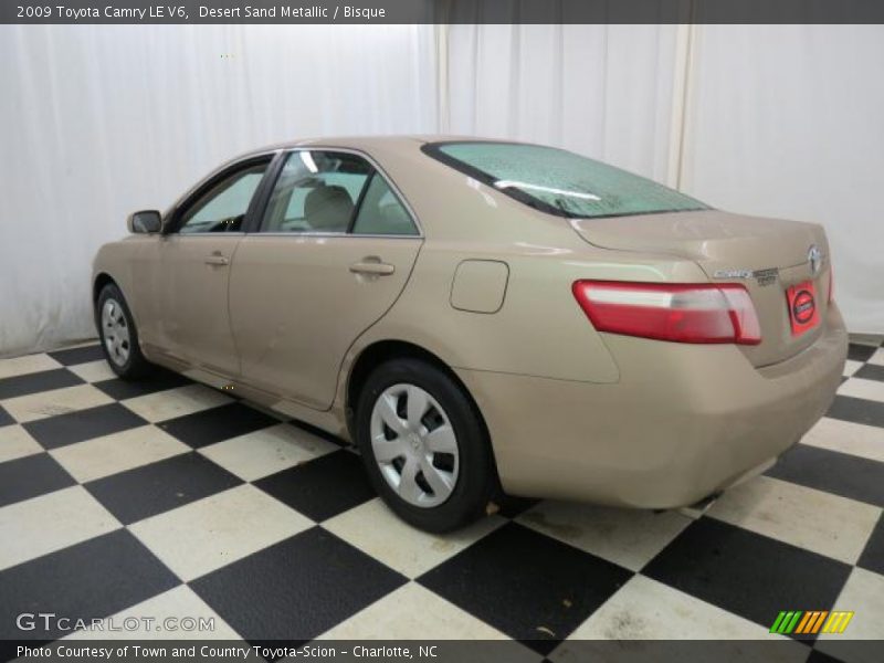 Desert Sand Metallic / Bisque 2009 Toyota Camry LE V6