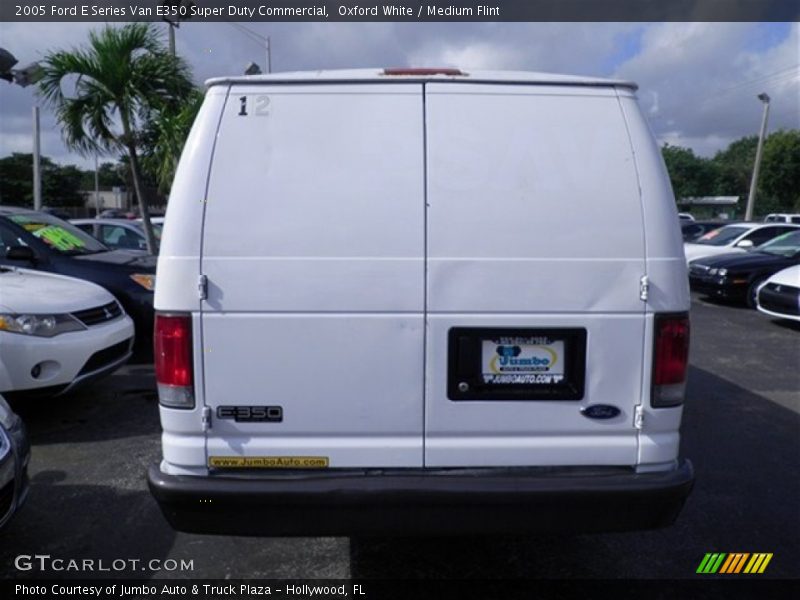 Oxford White / Medium Flint 2005 Ford E Series Van E350 Super Duty Commercial