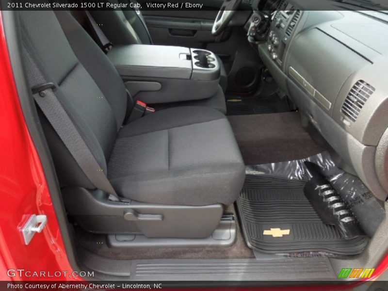 Victory Red / Ebony 2011 Chevrolet Silverado 1500 LT Regular Cab