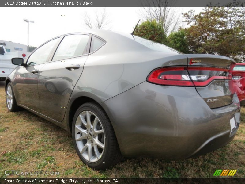 Tungsten Metallic / Black 2013 Dodge Dart SXT