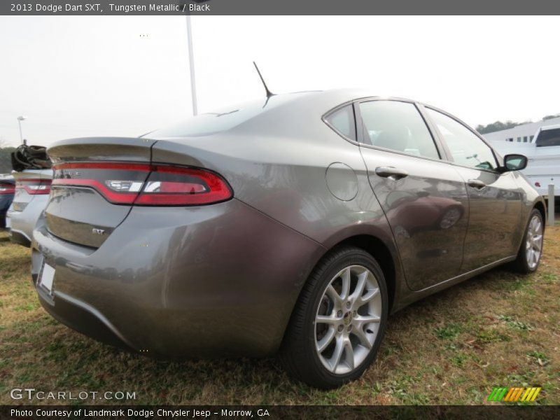 Tungsten Metallic / Black 2013 Dodge Dart SXT