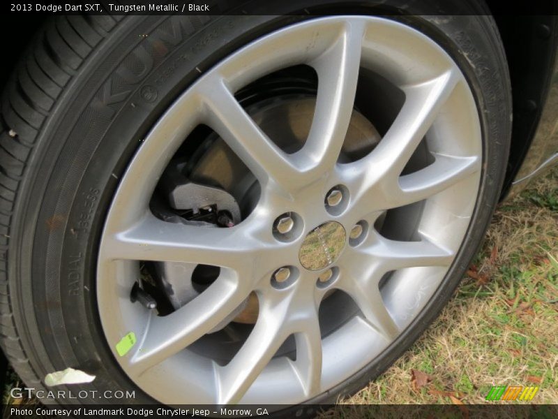 Tungsten Metallic / Black 2013 Dodge Dart SXT