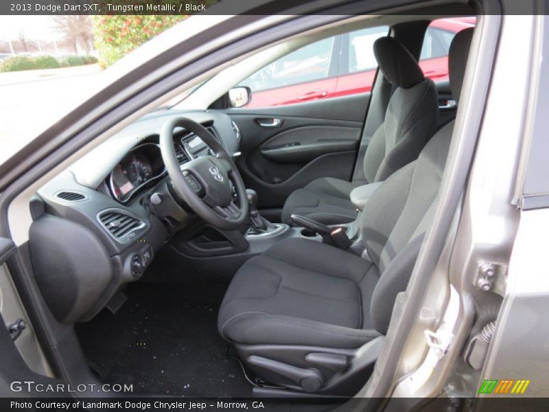 Tungsten Metallic / Black 2013 Dodge Dart SXT