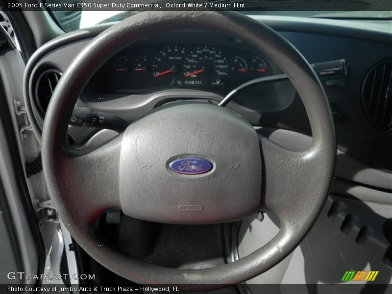 Oxford White / Medium Flint 2005 Ford E Series Van E350 Super Duty Commercial
