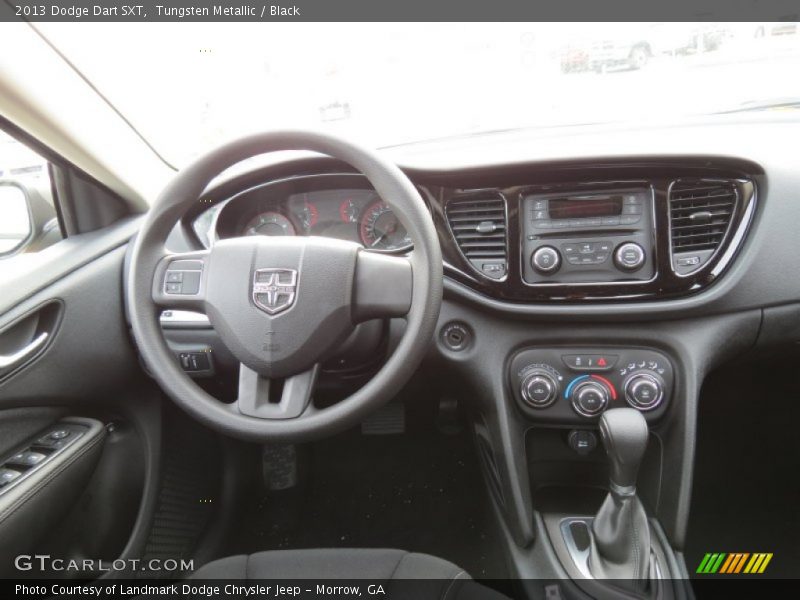 Tungsten Metallic / Black 2013 Dodge Dart SXT