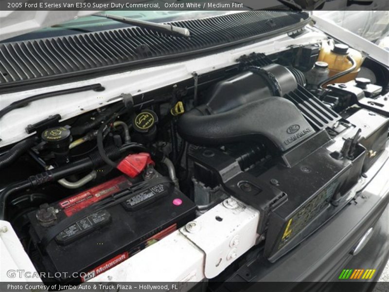 Oxford White / Medium Flint 2005 Ford E Series Van E350 Super Duty Commercial
