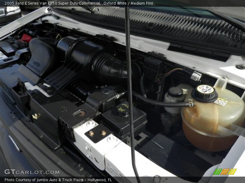 Oxford White / Medium Flint 2005 Ford E Series Van E350 Super Duty Commercial