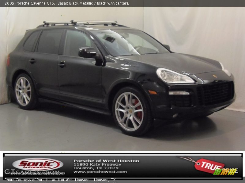 Basalt Black Metallic / Black w/Alcantara 2009 Porsche Cayenne GTS