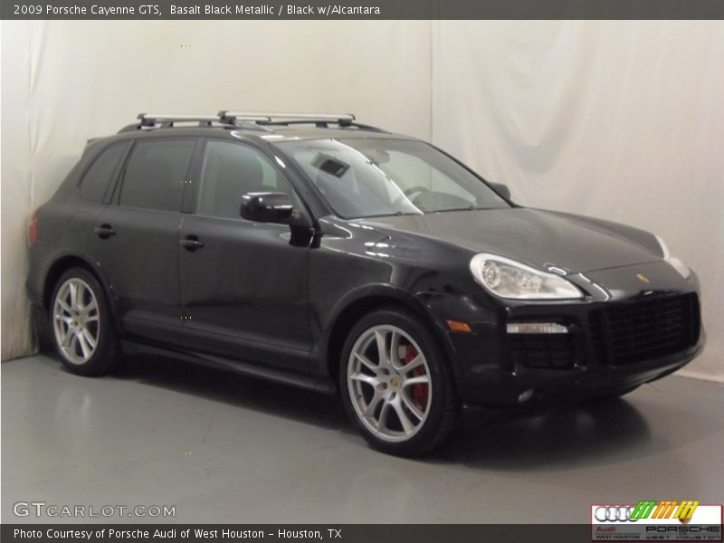 Basalt Black Metallic / Black w/Alcantara 2009 Porsche Cayenne GTS
