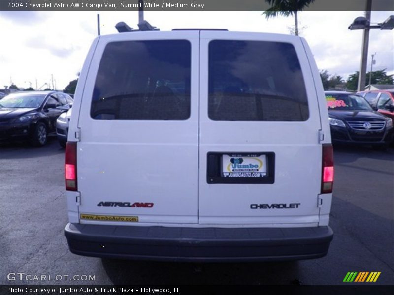 Summit White / Medium Gray 2004 Chevrolet Astro AWD Cargo Van