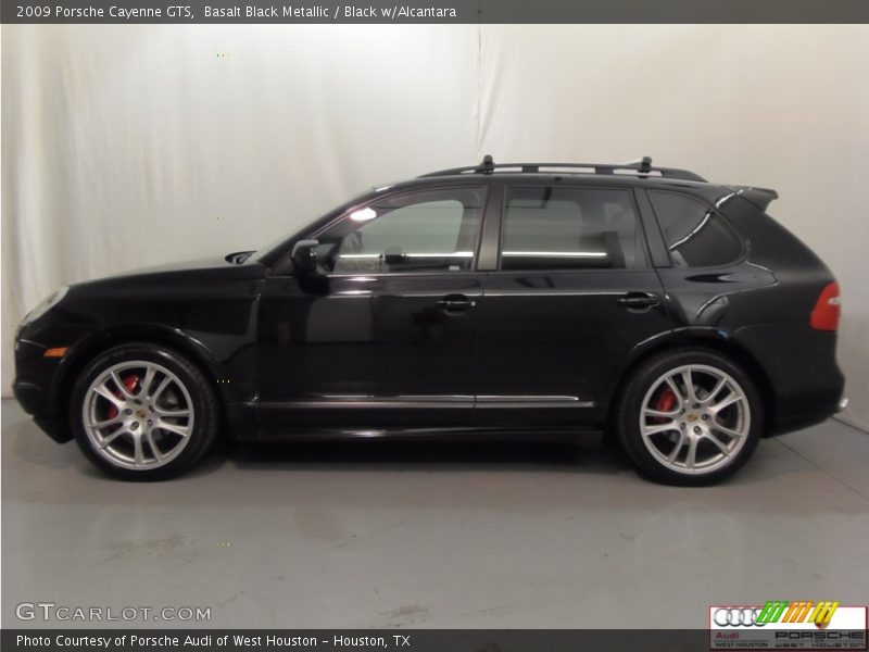 Basalt Black Metallic / Black w/Alcantara 2009 Porsche Cayenne GTS