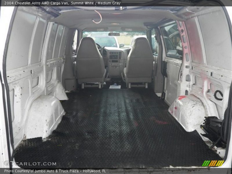  2004 Astro AWD Cargo Van Medium Gray Interior