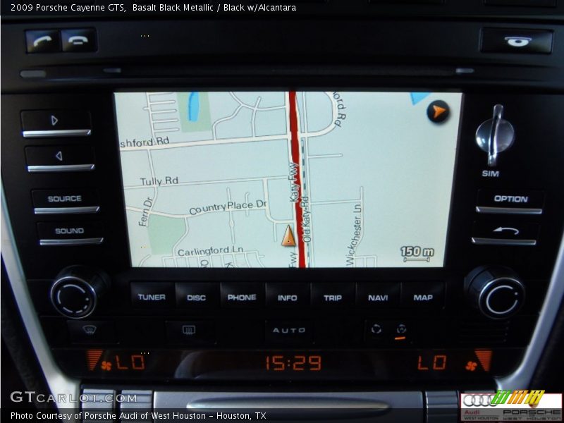 Basalt Black Metallic / Black w/Alcantara 2009 Porsche Cayenne GTS