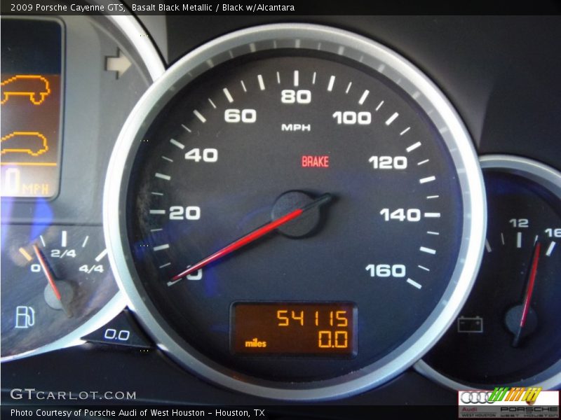 Basalt Black Metallic / Black w/Alcantara 2009 Porsche Cayenne GTS