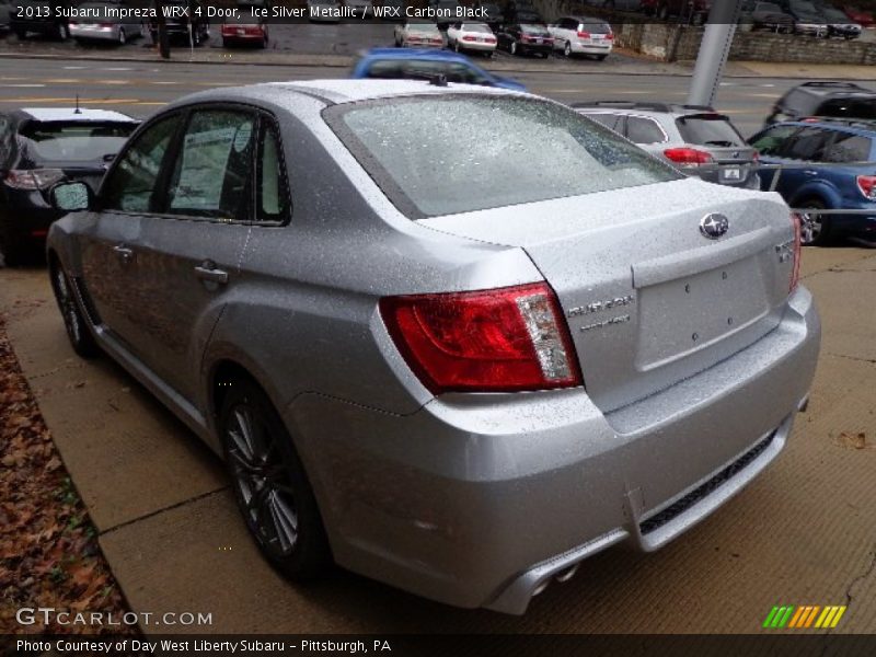 Ice Silver Metallic / WRX Carbon Black 2013 Subaru Impreza WRX 4 Door