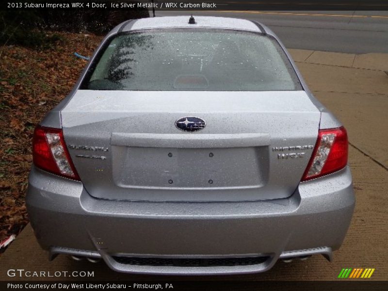 Ice Silver Metallic / WRX Carbon Black 2013 Subaru Impreza WRX 4 Door