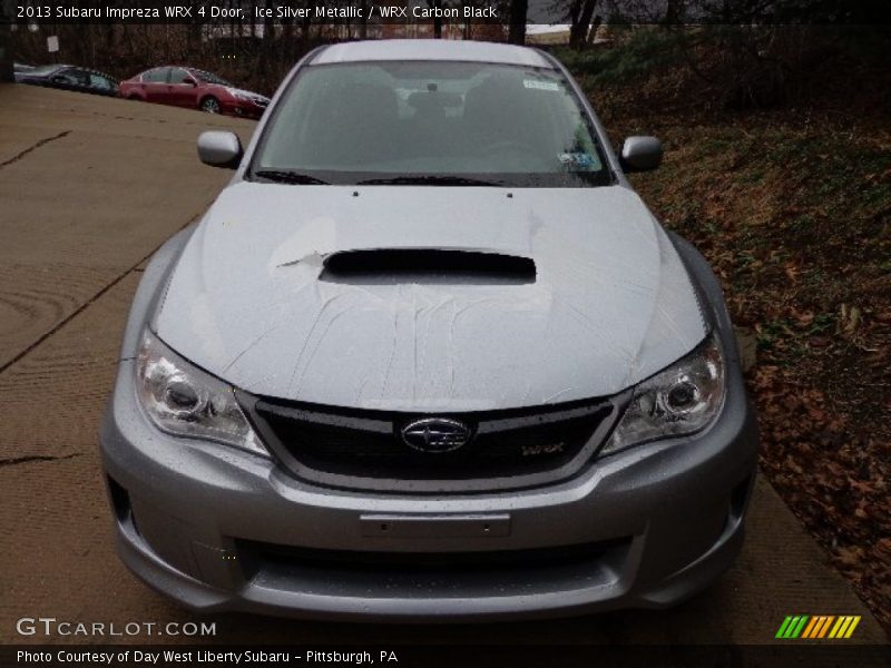 Ice Silver Metallic / WRX Carbon Black 2013 Subaru Impreza WRX 4 Door