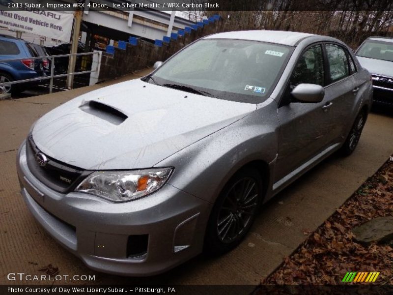 Ice Silver Metallic / WRX Carbon Black 2013 Subaru Impreza WRX 4 Door