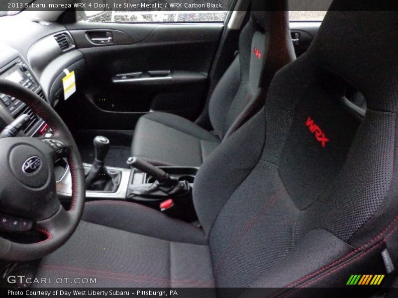 Ice Silver Metallic / WRX Carbon Black 2013 Subaru Impreza WRX 4 Door