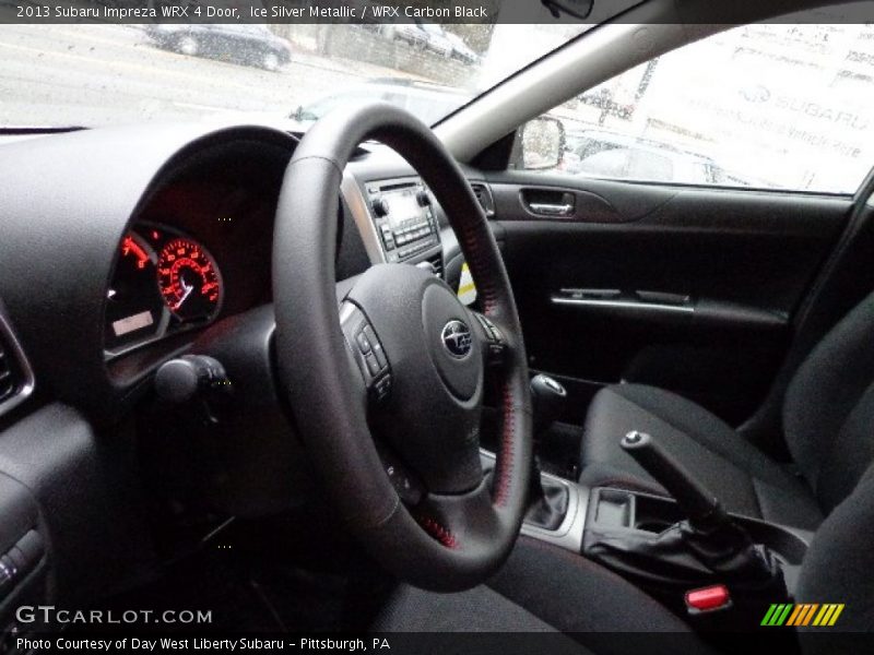 Ice Silver Metallic / WRX Carbon Black 2013 Subaru Impreza WRX 4 Door
