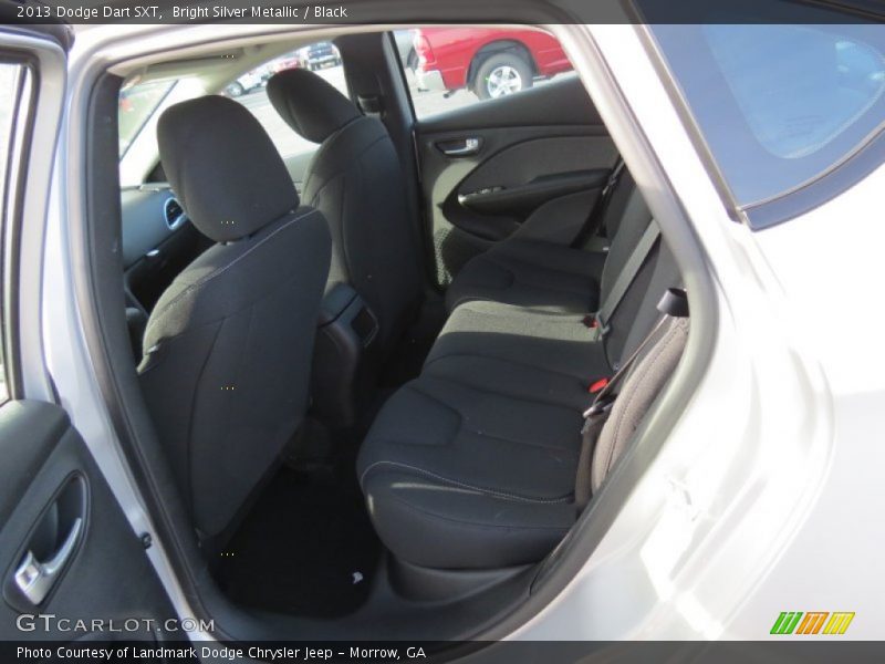 Bright Silver Metallic / Black 2013 Dodge Dart SXT