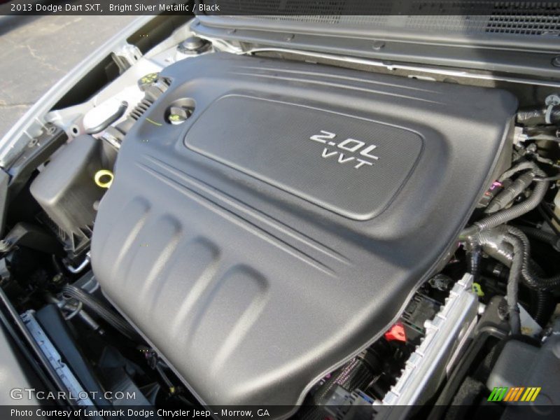 Bright Silver Metallic / Black 2013 Dodge Dart SXT