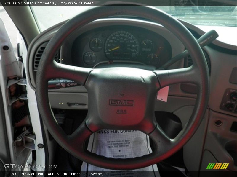 Ivory White / Pewter 2000 GMC Safari Commercial