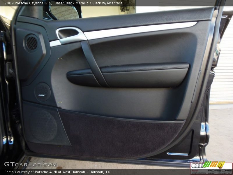 Basalt Black Metallic / Black w/Alcantara 2009 Porsche Cayenne GTS
