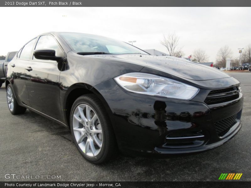 Pitch Black / Black 2013 Dodge Dart SXT
