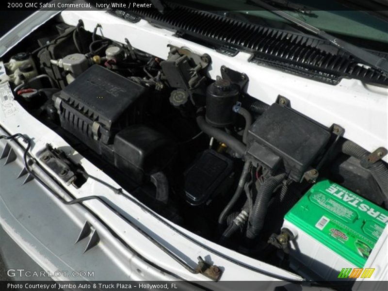 Ivory White / Pewter 2000 GMC Safari Commercial