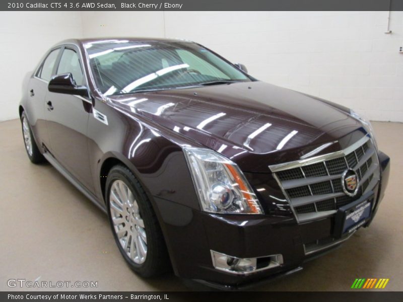 Black Cherry / Ebony 2010 Cadillac CTS 4 3.6 AWD Sedan