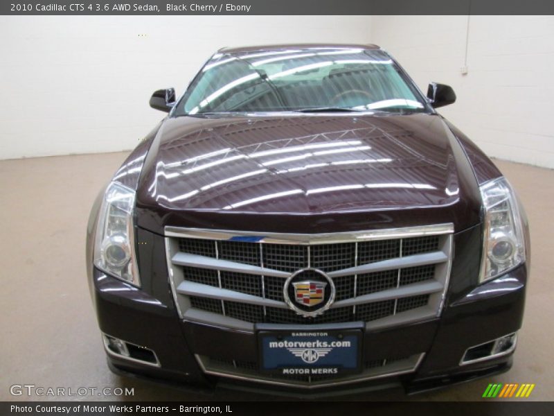 Black Cherry / Ebony 2010 Cadillac CTS 4 3.6 AWD Sedan