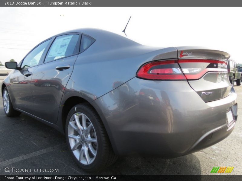 Tungsten Metallic / Black 2013 Dodge Dart SXT