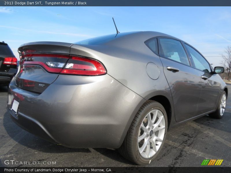 Tungsten Metallic / Black 2013 Dodge Dart SXT