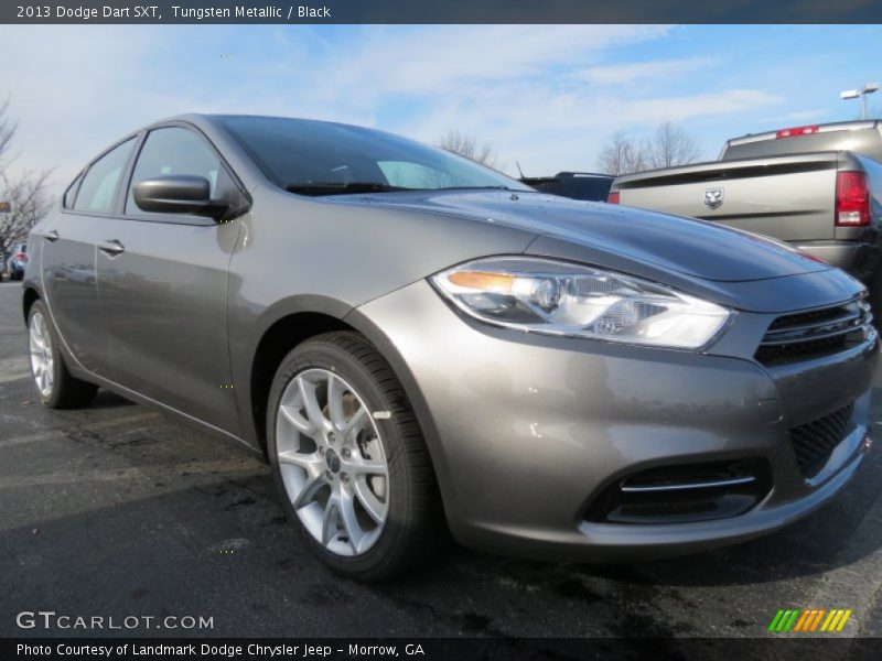 Tungsten Metallic / Black 2013 Dodge Dart SXT
