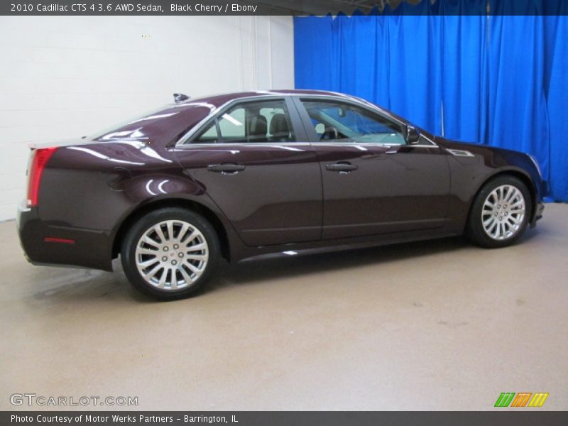 Black Cherry / Ebony 2010 Cadillac CTS 4 3.6 AWD Sedan