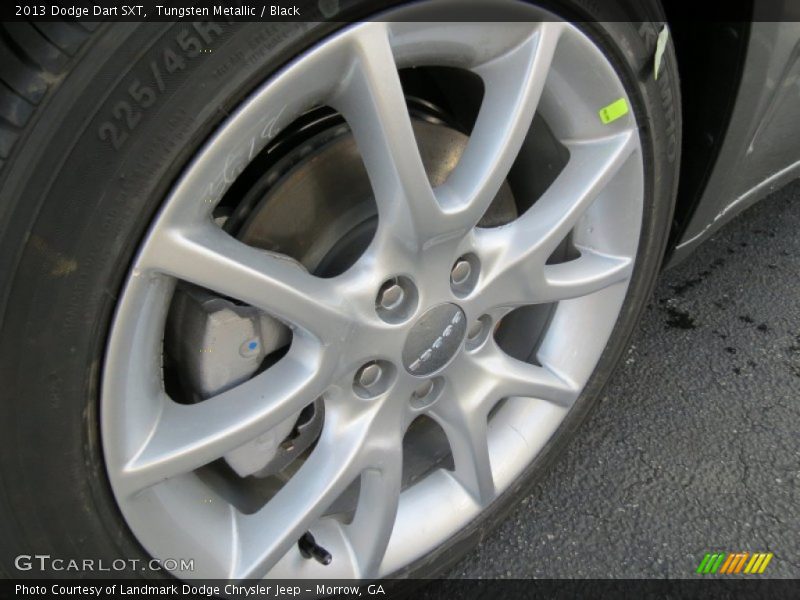 Tungsten Metallic / Black 2013 Dodge Dart SXT