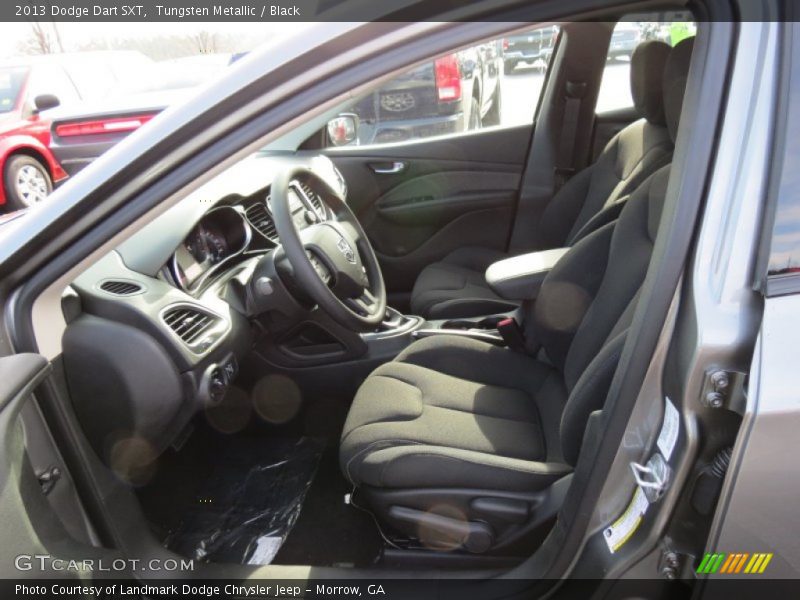 Tungsten Metallic / Black 2013 Dodge Dart SXT