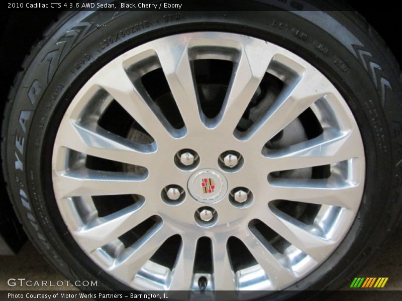 Black Cherry / Ebony 2010 Cadillac CTS 4 3.6 AWD Sedan