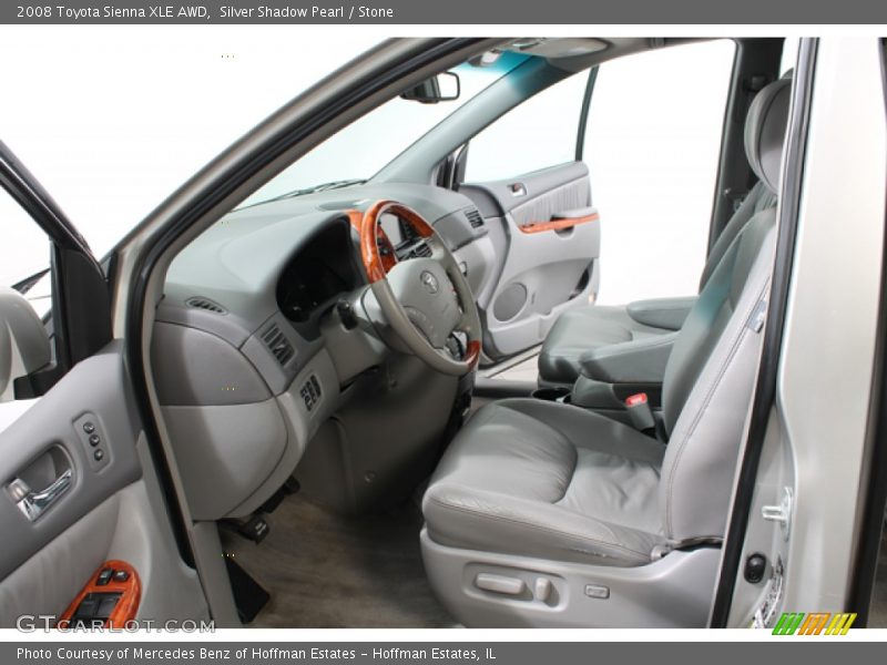  2008 Sienna XLE AWD Stone Interior