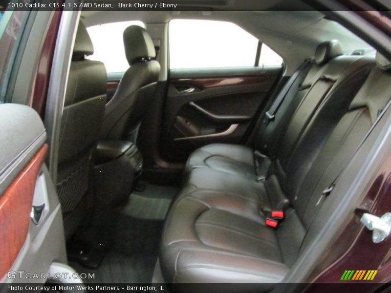 Black Cherry / Ebony 2010 Cadillac CTS 4 3.6 AWD Sedan