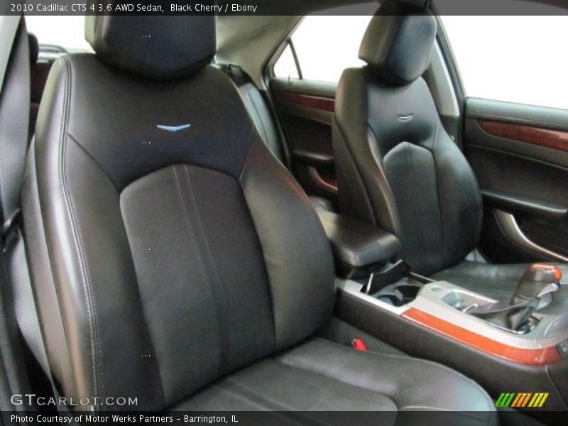 Black Cherry / Ebony 2010 Cadillac CTS 4 3.6 AWD Sedan